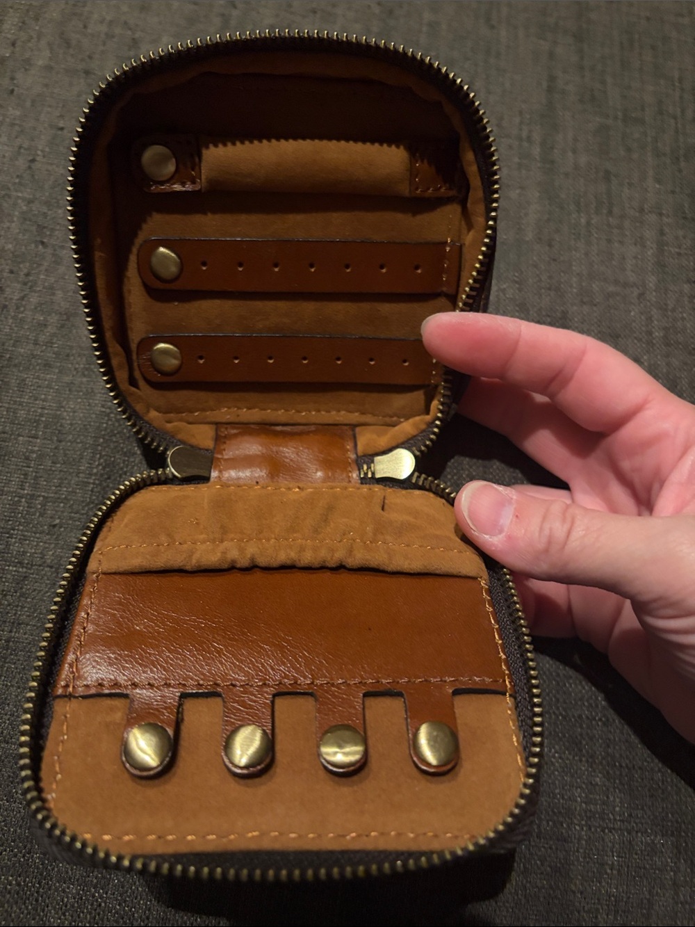 Patricia Nash Travel jewelry Case - Picture 2 of 3
